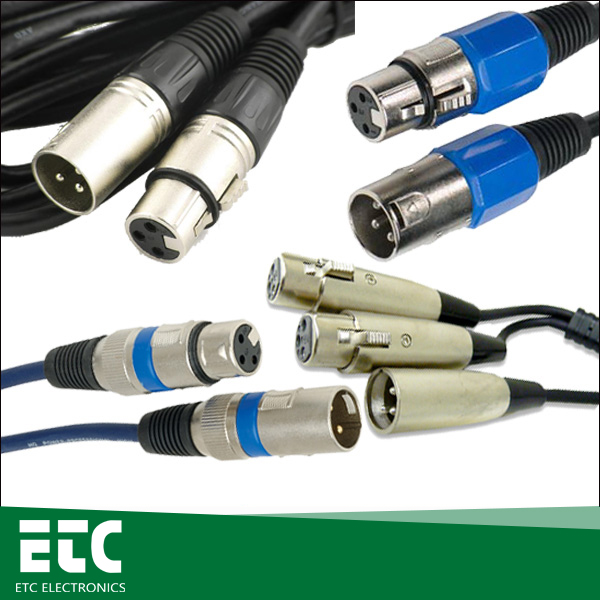 XLR audio cables