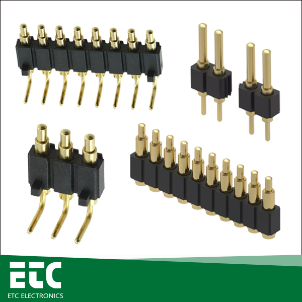 Pogo pin connectors