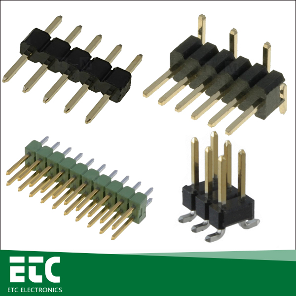 Male pin header connetors & Mini jumper connectors