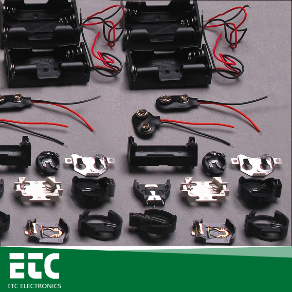 Battery Connectors & Battery holders