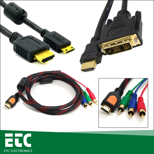HDMI cables & DVI cables