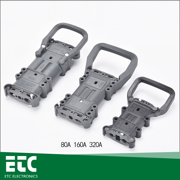 Euro Forklift battery connectors