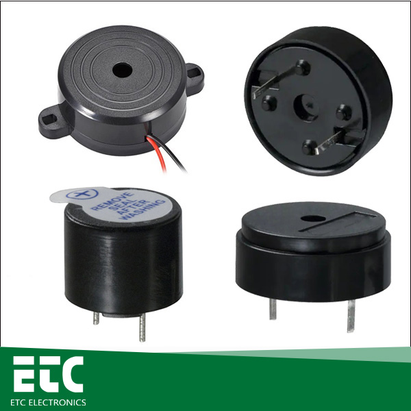 Externally driven piezo buzzers