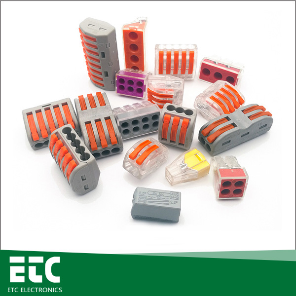 Terminal blocks for building wire