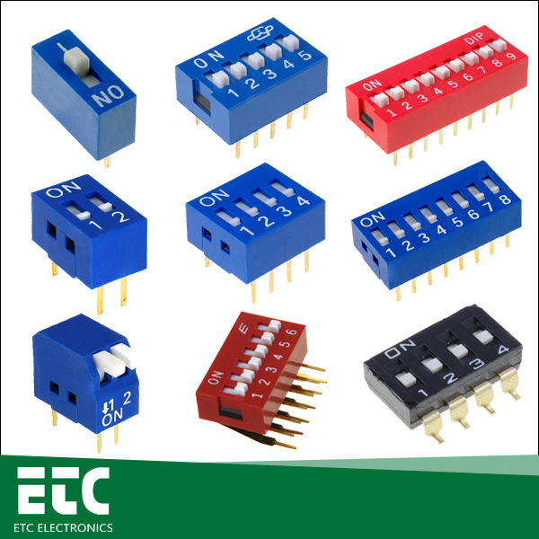 DIP switches & SIP switches