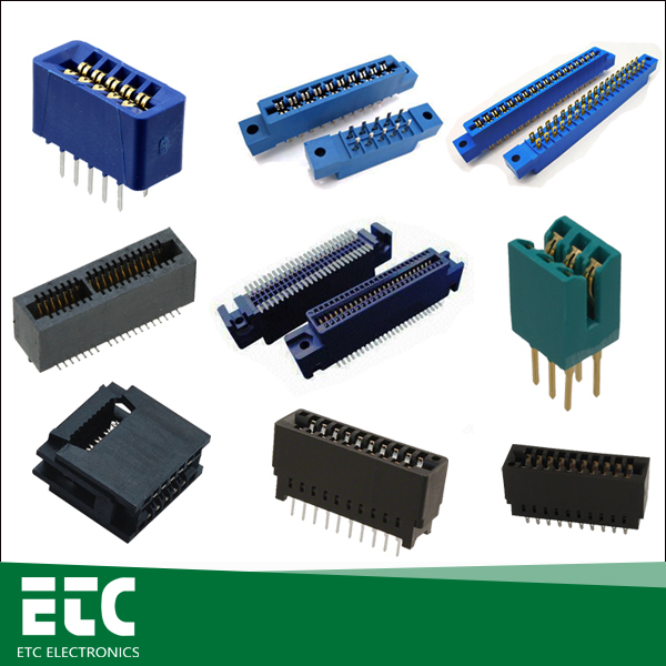 Edge card connectors