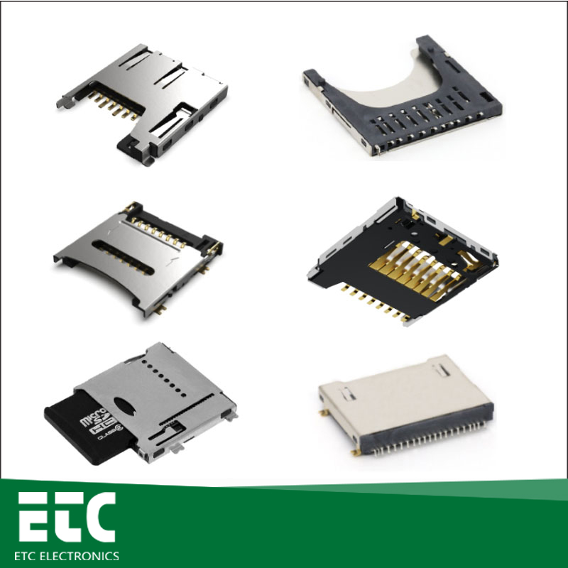 Micro SD card connectors